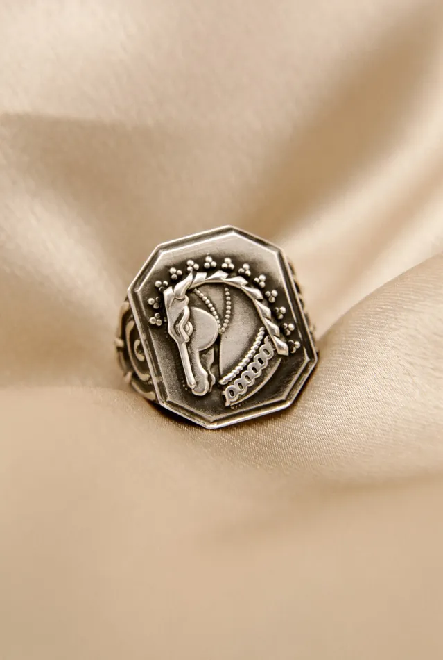 Palacio for CIVAL Rings Sybil Sterling Horse Ring Sz 9