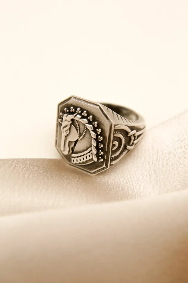 Palacio for CIVAL Rings Sybil Sterling Horse Ring Sz 9