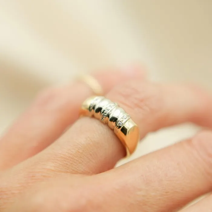 Rings CIVAL Collective 19k Portuguese Signet Style Ring Sz 8