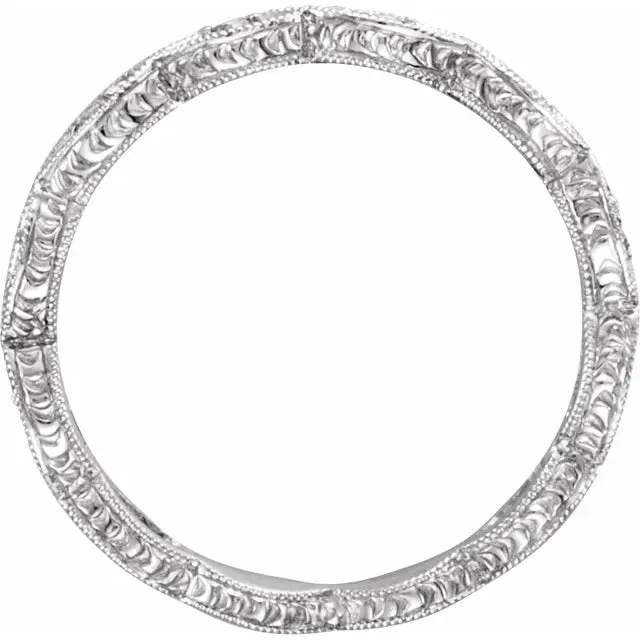 Rings Storyteller by Vintage Magnality 18 CTW Natural Diamond Eternity Band Stacking Ring Solid 14K White Yellow Gold