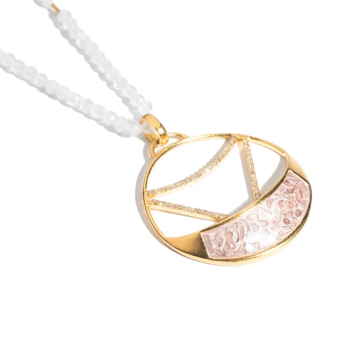 Shana Gulati Jewelry Necklaces Lokkich Gold Vermeil Pendant Necklace
