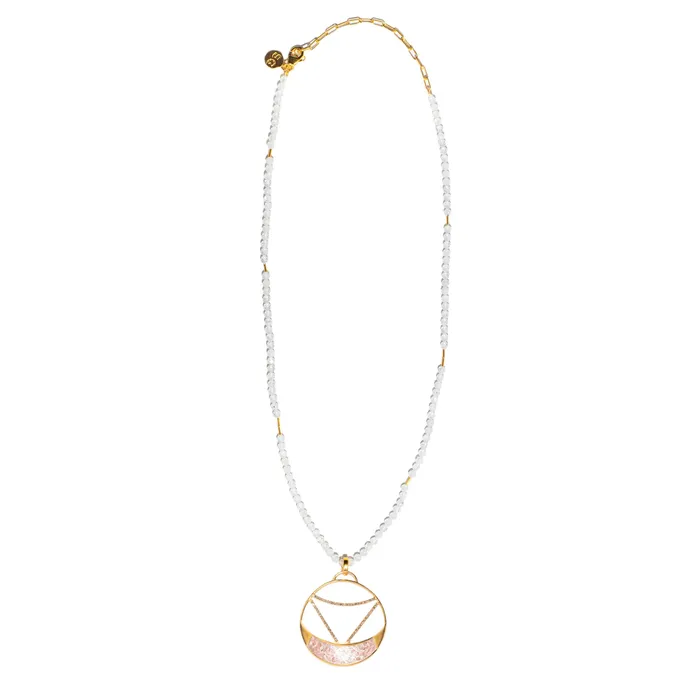 Shana Gulati Jewelry Necklaces Lokkich Gold Vermeil Pendant Necklace