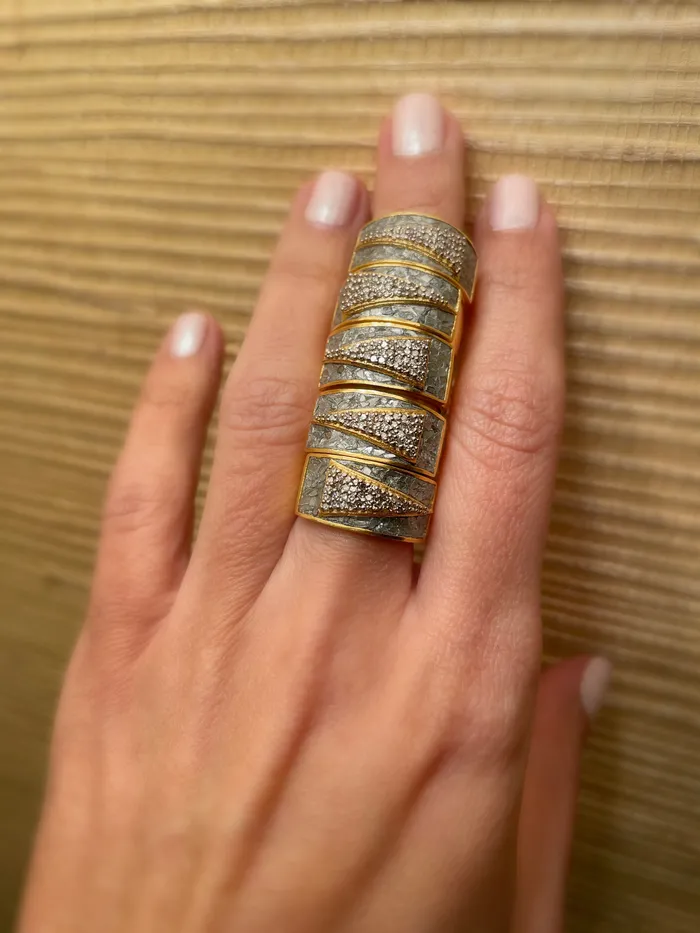Shana Gulati Rings Latur YGS Gold Vermeil Ring Shana Gulati Rings Latur YGS Gold Vermeil Ring