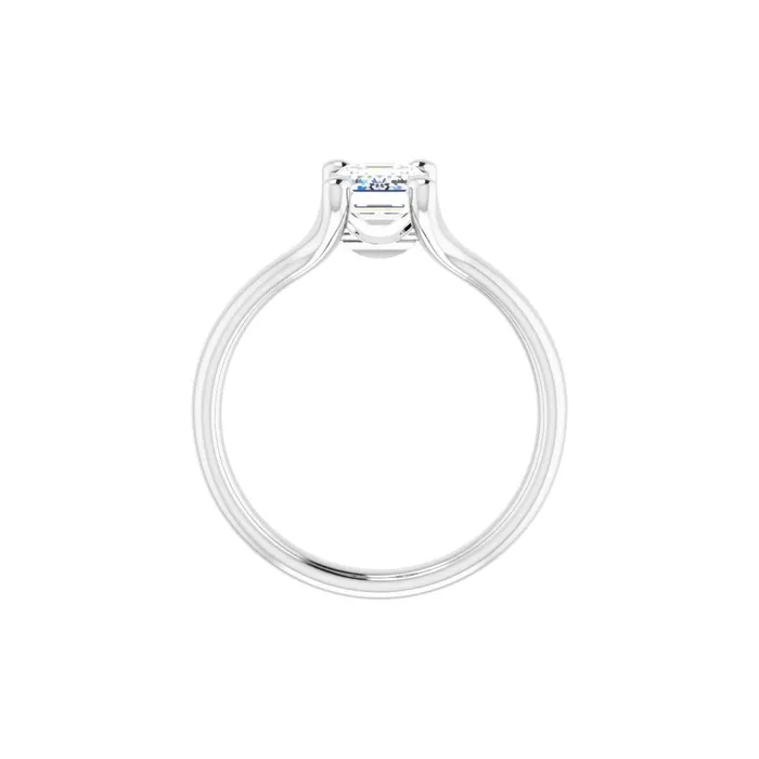 STULLER Rings Ever Ever 14K White Gold 4 Prong Style Diamond Solitaire Engagement Ring STULLER Rings Ever Ever 14K White Gold 4 Prong Style Diamond Solitaire Engagement Ring