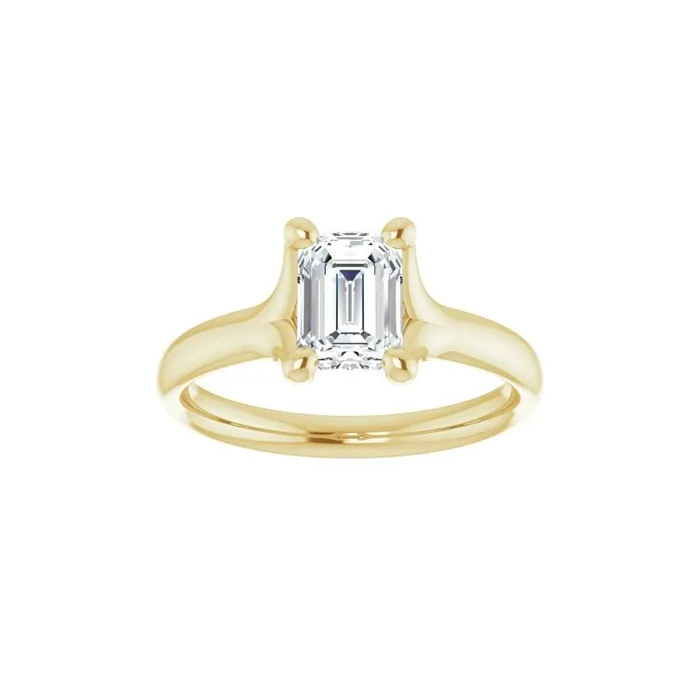 STULLER Rings Ever Ever 14K White Gold 4 Prong Style Diamond Solitaire Engagement Ring STULLER Rings Ever Ever 14K White Gold 4 Prong Style Diamond Solitaire Engagement Ring