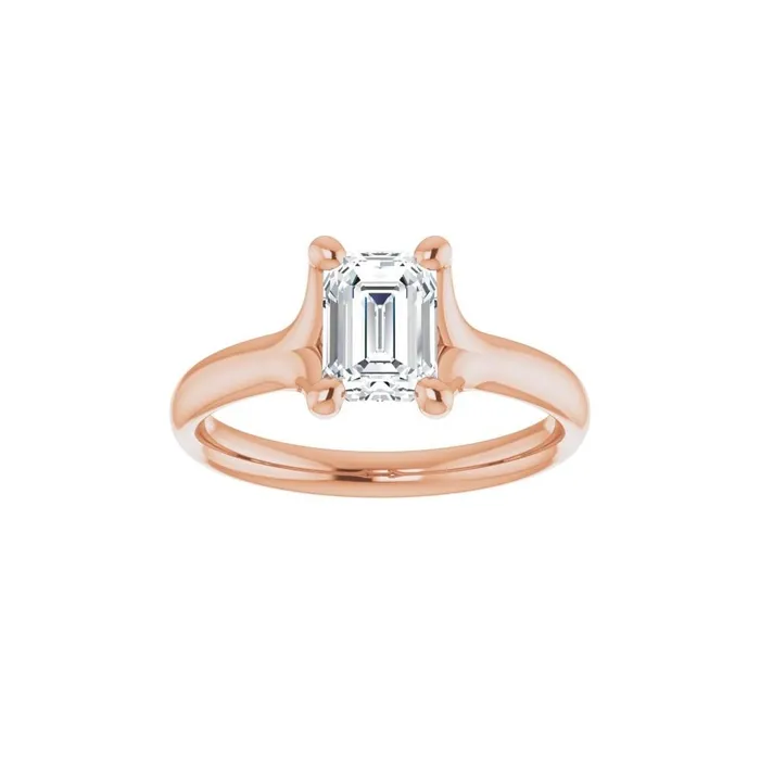 STULLER Rings Ever Ever 14K White Gold 4 Prong Style Diamond Solitaire Engagement Ring STULLER Rings Ever Ever 14K White Gold 4 Prong Style Diamond Solitaire Engagement Ring